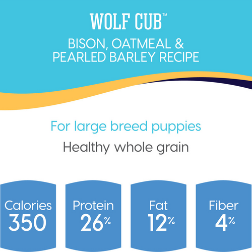 Solid Gold Wolf Cub with Bison Dry Puppy Food