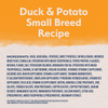 Natural Balance Limited Ingredient Reserve Grain Free Dry Dog Food for Small Breeds, Duck & Potato Recipe