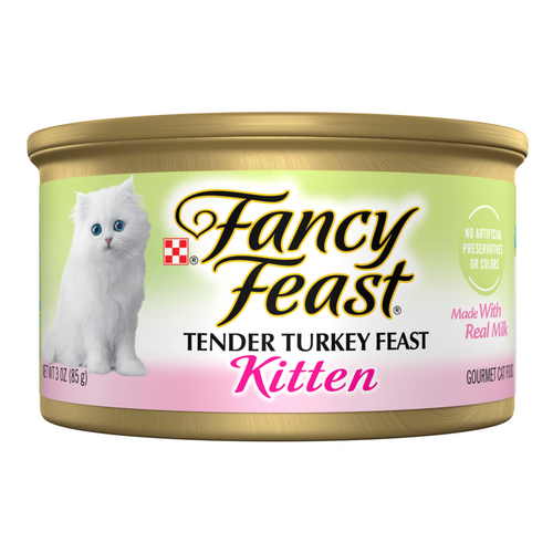 Fancy Feast Kitten Tender Turkey Feast Canned Cat Food