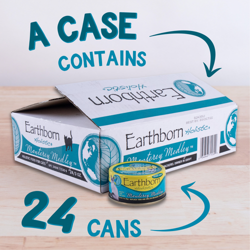 Earthborn Holistic Monterey Medley Grain Free Canned Cat Food