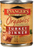 Evangers 100% Organic Turkey with Potato And Carrots Canned Dog Food