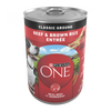 One Beef and Brown Rice Wet Dog Food