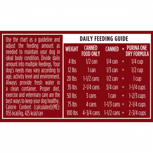 One Beef and Brown Rice Wet Dog Food