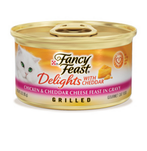 Fancy Feast Delights Chicken and Cheddar Wet Cat Food