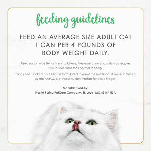 Fancy Feast Flaked Trout Wet Cat Food