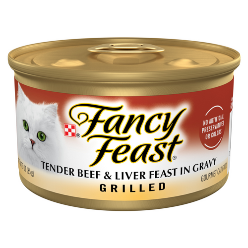 Fancy Feast Grilled Beef Liver Wet Cat Food