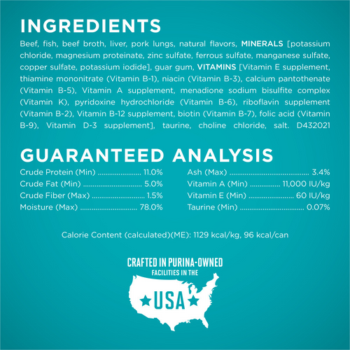 One Grain Free Premium Pate Beef Wet Cat Food