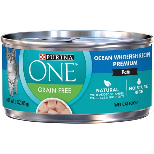 One Grain Free Premium Pate Whitefish Wet Cat Food