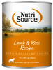 NutriSource Adult Lamb & Rice Canned Dog Food