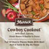 Merrick Grain Free Wet Dog Food, Premium And Wholesome Gluten Free Canned Adult Dog Food, Cowboy Cookout