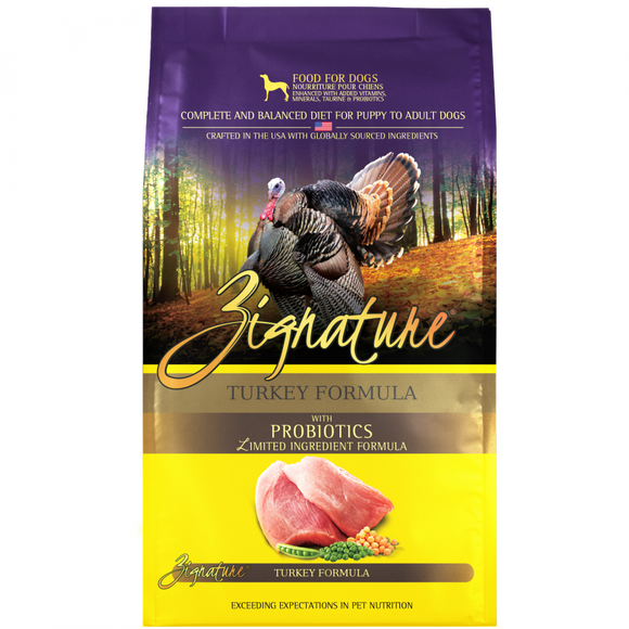 Zignature Limited Ingredient Diet Grain Free Turkey Formula Dry Dog Food