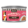 Merrick Purrfect Bistro Grain Free Premium Soft Canned Pate Adult Wet Cat Food, High Protein Salmon Recipe