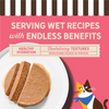 Merrick Purrfect Bistro Grain Free Premium Soft Canned Pate Adult Wet Cat Food, High Protein Salmon Recipe