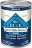 Blue Buffalo Homestyle Recipe Senior Chicken Dinner with Garden Vegetables Canned Dog Food
