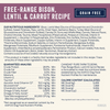 Canidae Pure Farm To Bowl Free-Range Bison, Lentil & Carrot Recipe Dog Food