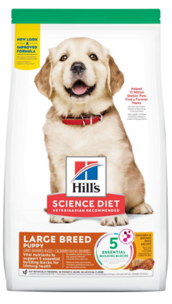 Hill's Science Diet Puppy LG Breed Chicken & Brown Rice Recipe Dry Dog Food