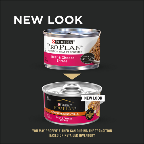 Purina Pro Plan Savor Adult Beef and Cheese Entree in Gravy Canned Cat Food