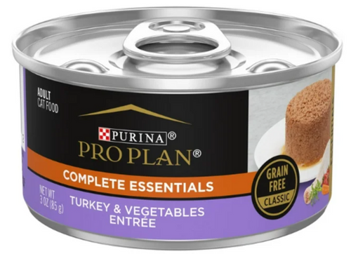 ProPlan Complete Essentials Grain Free Turkey and Vegetable Wet Cat Food