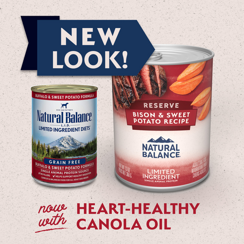 Natural Balance Limited Ingredient Reserve Wet Dog Food, Bison & Sweet Potato Recipe