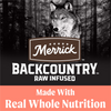 Merrick Backcountry Grain Free Dry Adult Dog Food, Kibble With Freeze Dried Raw Pieces, Pacific Catch With Salmon