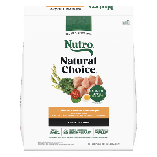 Nutro Wholesome Essentials Adult Farm-Raised Chicken, Brown Rice & Sweet Potato Dry Dog Food