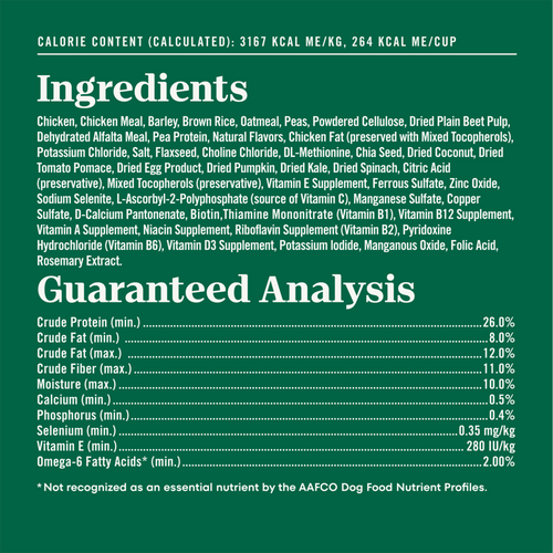Nutro Wholesome Essentials Healthy Weight Adult Farm-Raised Chicken, Lentils & Sweet Potato Dry Dog Food
