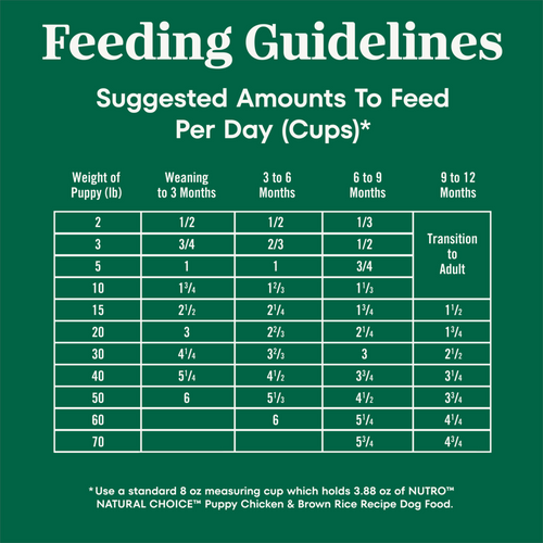 Nutro Natural Choice Puppy Chicken and Brown Rice Recipe Dry Dog Food