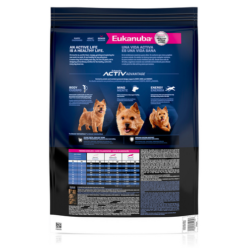 Eukanuba Small Breed Senior Chicken Formula Dry Dog Food