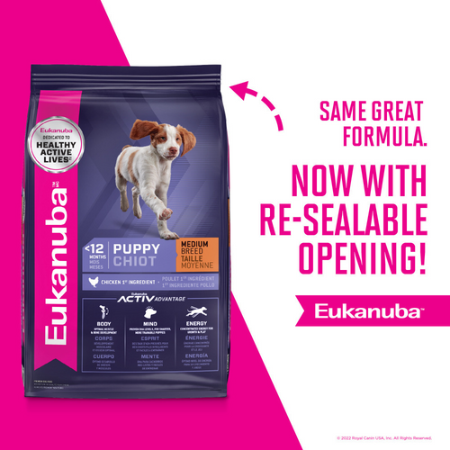 Eukanuba Medium Breed Dry Puppy Food