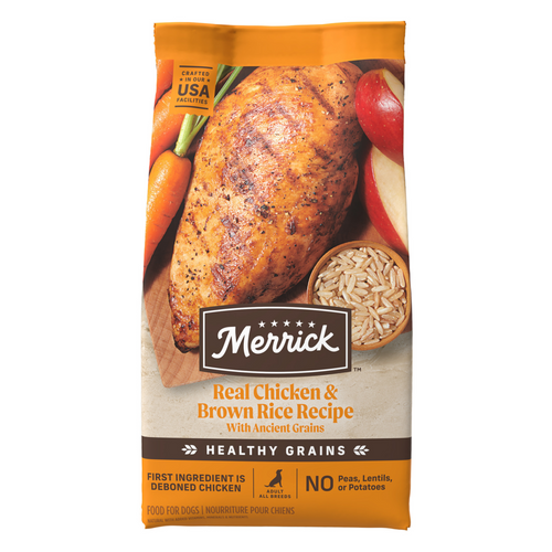 Merrick Healthy Grains Chicken and Brown Rice Adult Dry Dog Food