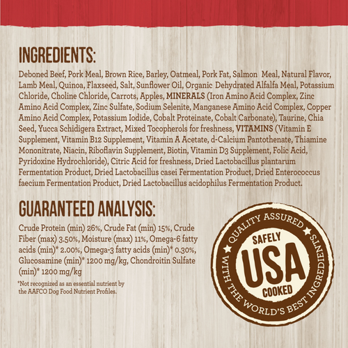 Merrick Healthy Grains Beef and Brown Rice Adult Dry Dog Food