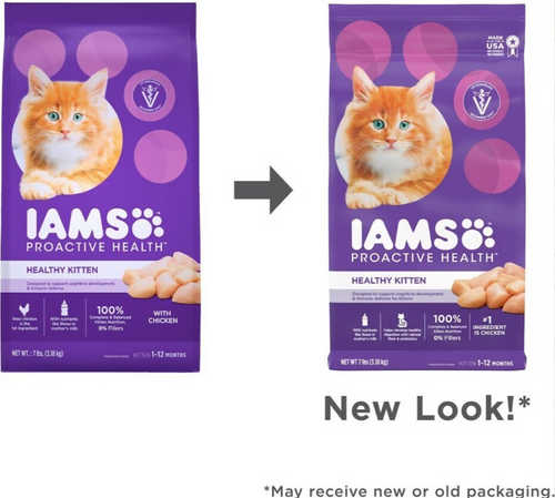 Iams ProActive Health Kitten Chicken Recipe Dry Cat Food