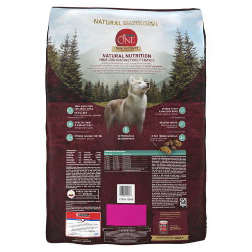 Purina One SmartBlend True Instinct Salmon and Tuna Dry Dog Food