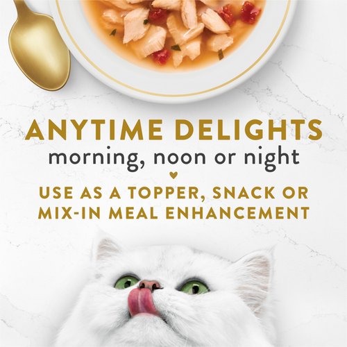 Fancy Feast Classic Broths Wild Salmon and Vegetables Wet Cat Food