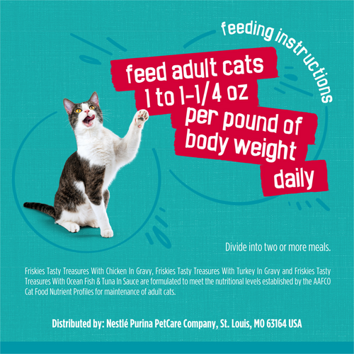 Friskies Tasty Treasures Variety Pack Wet Cat Food