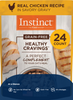 Instinct Healthy Cravings Grain Free Tender Chicken Recipe Meal Topper Pouches for Cats