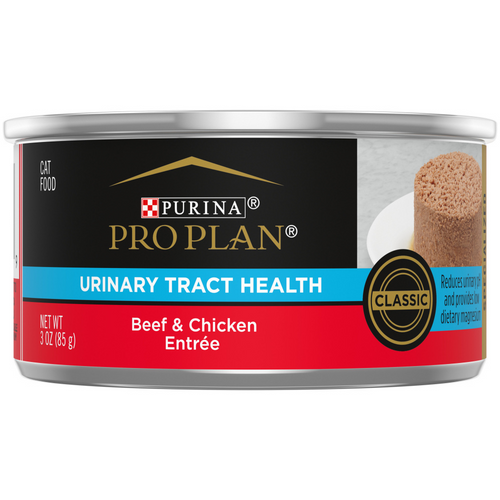 Purina Pro Plan Adult Urinary Tract Health Formula Beef & Chicken Entree Cat Food Food
