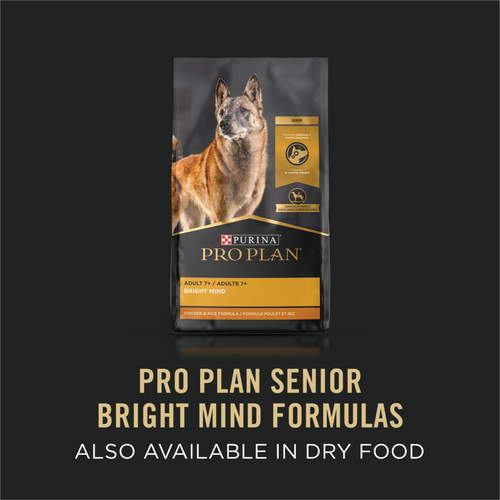 ProPlan Bright Mind Beef and Brown Rice Senior 7+ Wet Dog Food
