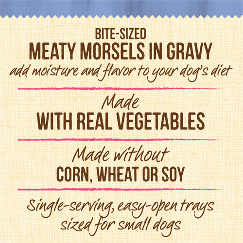 Merrick Lil' Plates Grain Free Pint Sized Pup Small Breed Wet Puppy Food