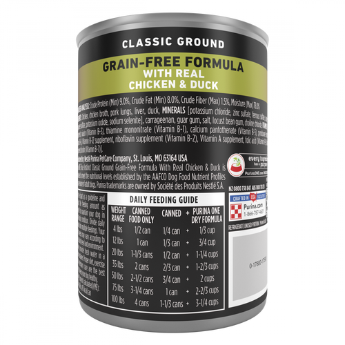 One True Instinct Grain Free Chicken and Duck Wet Dog Food