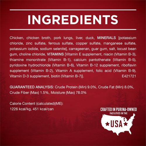 One True Instinct Grain Free Chicken and Duck Wet Dog Food