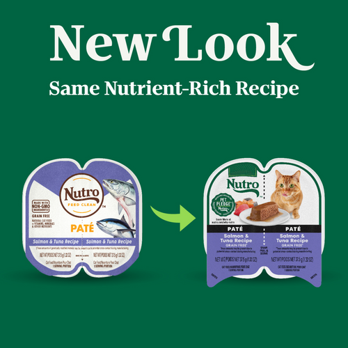 Nutro Perfect Portions Grain-Free Salmon & Tuna Recipe Cat Food Trays