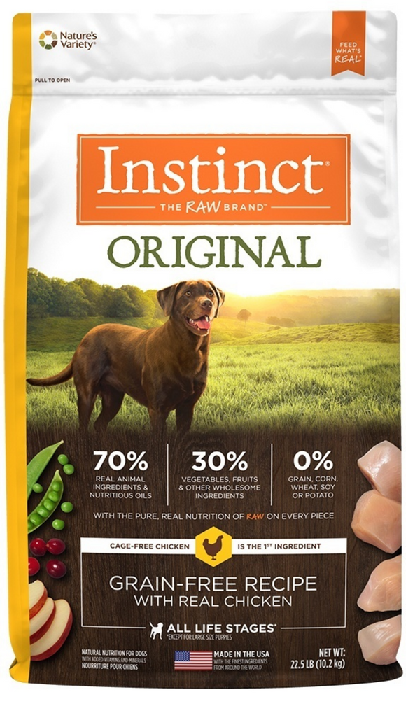 Instinct Original Grain Free Recipe with Real Chicken Natural Dry Dog Food