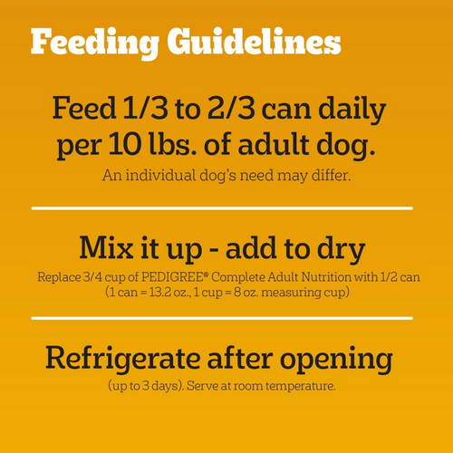 Pedigree Chopped Ground Dinner Multipack with Chicken and Beef Canned Dog Food