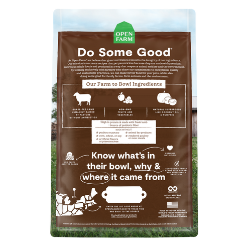 Open Farm Grain Free Pasture Raised Lamb Dry Cat Food