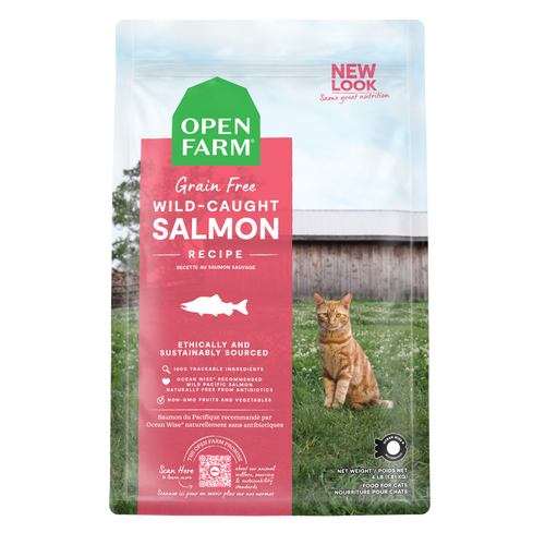 Open Farm Grain Free Wild Caught Salmon Dry Cat Food