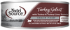 NutriSource Grain Free Turkey & Turkey Liver Select Canned Cat Food