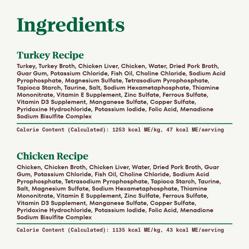 Nutro Perfect Portions Grain Free Turkey Pate and Chicken Pate Wet Cat Food Tray Variety Pack