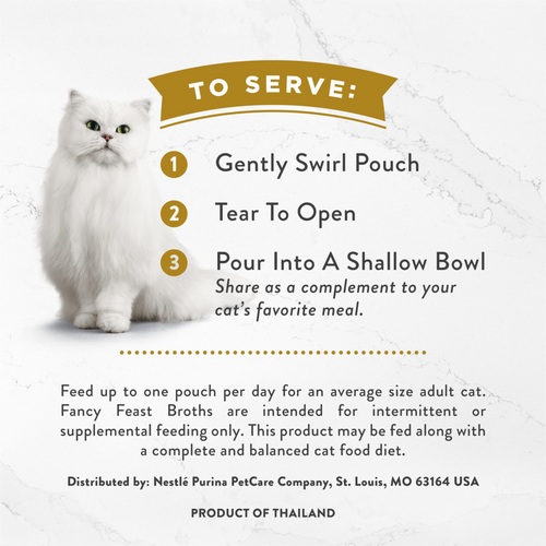 Fancy Feast Classic Broths Chicken and Vegetables Wet Cat Food