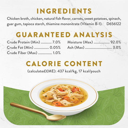 Fancy Feast Classic Broths Chicken and Vegetables Wet Cat Food